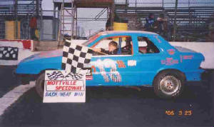 Zach with his first win of 2006!